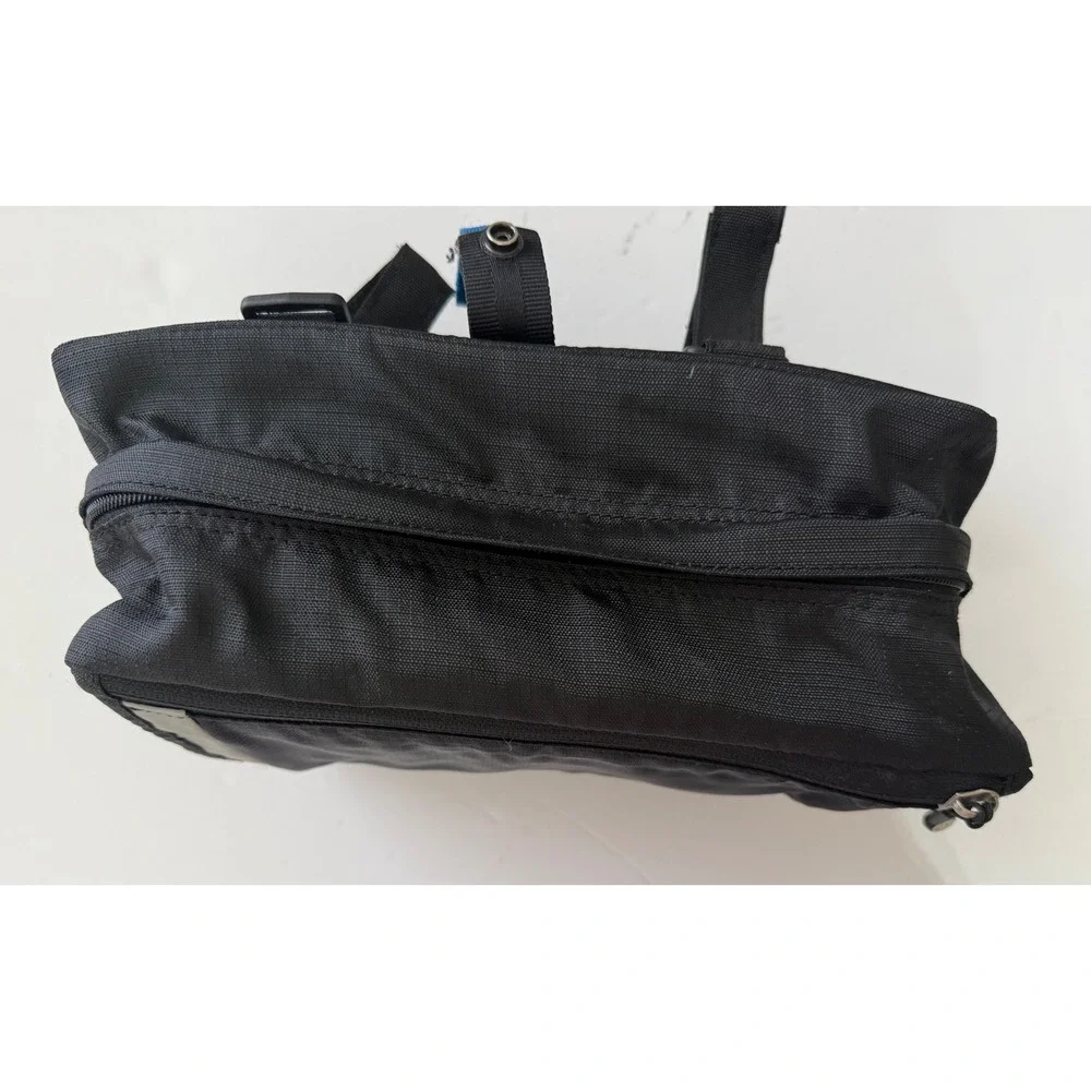 Bontrager Handlebar Bike Bag Black Reflective Map Pocket 413154 MAR-2010
